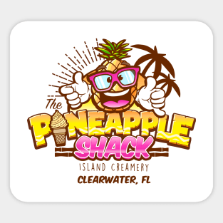 The Pineapple Shack Island Creamery Sticker